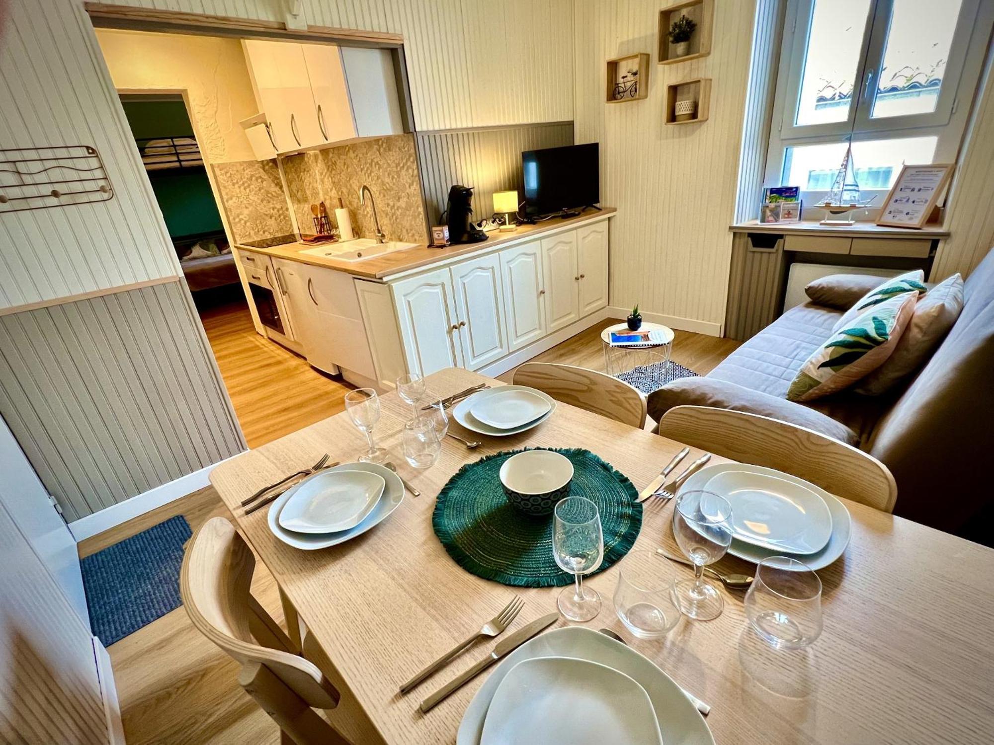 Les Sables-dʼOlonne Appartement Remblai 1 Chambre Sortie Direct Plage מראה חיצוני תמונה